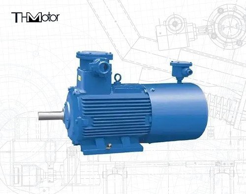 IC411 Elektro-Flammbeständiger Motor IP55 Schutzklasse ≤ 70 dB