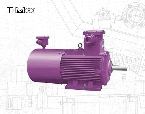 IC411 Elektro-Flammbeständiger Motor IP55 Schutzklasse ≤ 70 dB