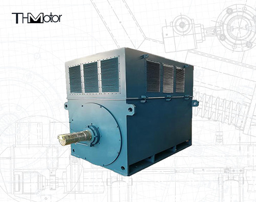 YPKK 900kw Dreiphasige asynchrone Elektromotor Hochspannung 8p10p 12p