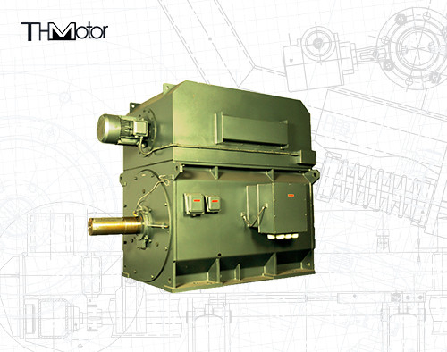 YPKK Käfigumrichter Dreiphasiger Asynchronmotor 3000RPM IP55 6000KW