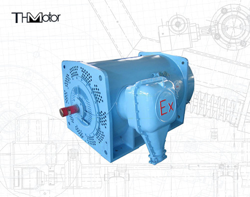Hochleistungs-IE2 Flammdichtes Elektromotor Asynchrone 3-Phase 3600 Rpm