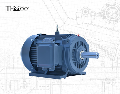 IP54/IP55 Spannung Gleichstrommotor 4/6 Pole 0,4-75kw Leistung Hohlwellengeschwindigkeit 1000 - 3000 Rpm