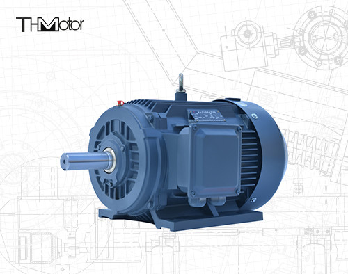 IP54/IP55 Spannung Gleichstrommotor 4/6 Pole 0,4-75kw Leistung Hohlwellengeschwindigkeit 1000 - 3000 Rpm