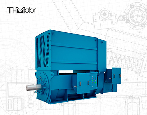 2200kw fabrizierte drehmomentstarken gedrehter Rotor-Induktions-Stahlmotor B3 V1