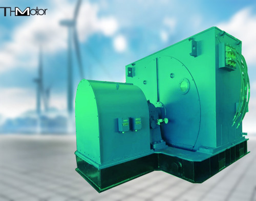 2200kw fabrizierte drehmomentstarken gedrehter Rotor-Induktions-Stahlmotor B3 V1