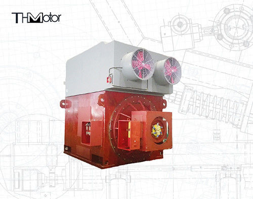 Niedriger Lärm Drei-Phasen-Wechselstrommotor Lärmpegel ≤ 75 dB -15C-40C Umgebungstemperatur